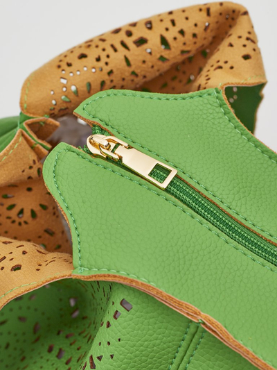 Royalfashion Veľká dámska shopper kabelka z čipky Lira Lace