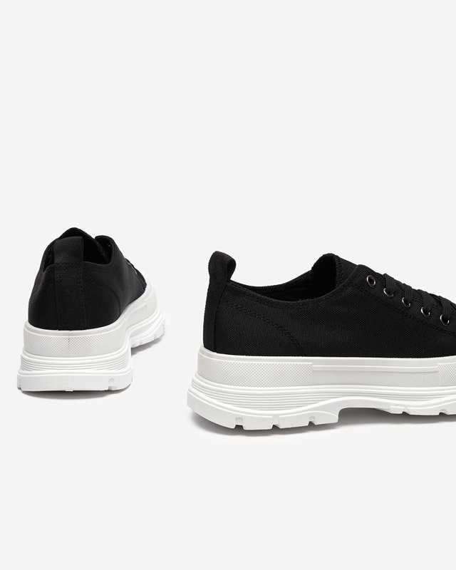 Čierne dámske športové tenisky Duami- Footwear