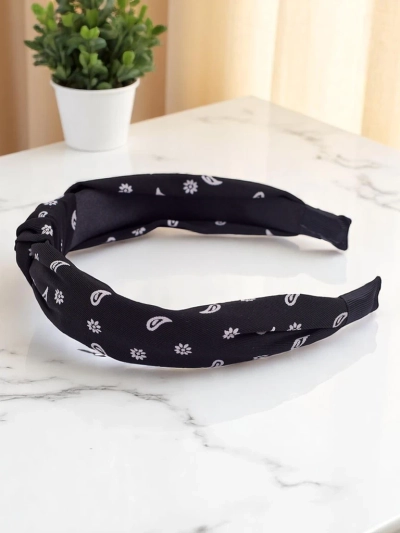 Royalfashion čelenka s pleteným vzorom Grafity Boom