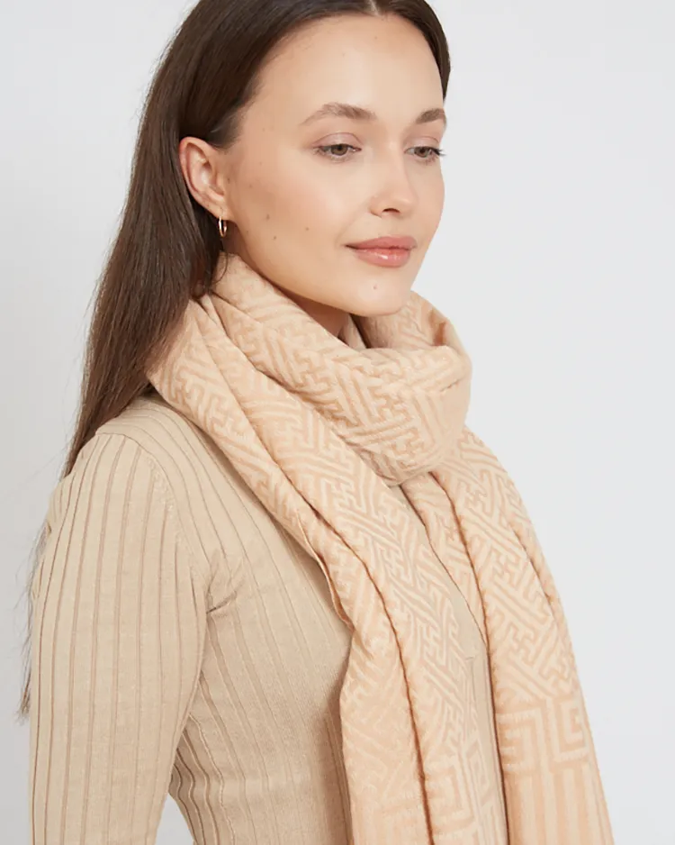 Royalfashion Vzorovaný Letný Šál Pre Ženy