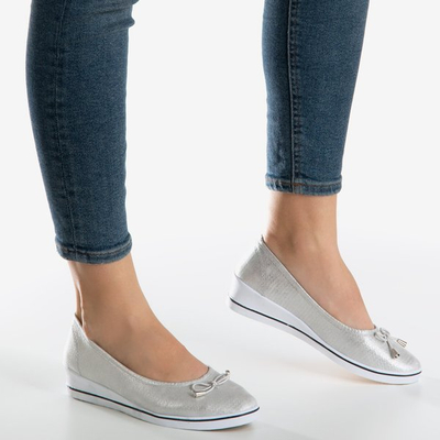 Stříbrná baletka na klínech Moriah - Boty 1