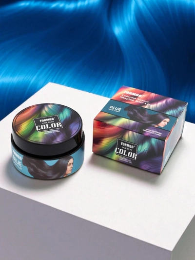 Formbo Azzurro Argus – glina za lase barva modra, stilizacija Fashion