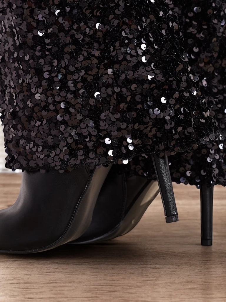 Royalfashion Dámske topánky na vysokom opätku s žirkónmi Endove