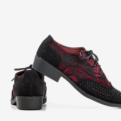 Dámské nízké boty na podpatku Bulles boty - obuv 1