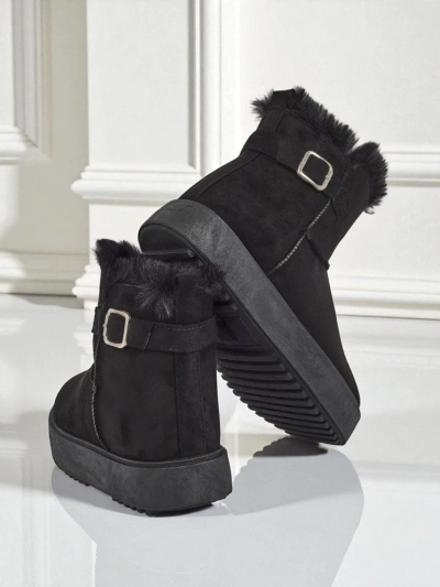 Royalfashion Kratki ženski škornji a'la za sneg Winter Crest