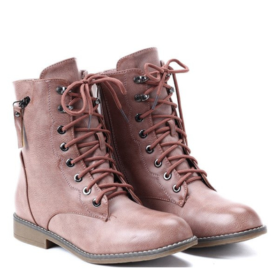 Różowe workery Didi- Obuwie