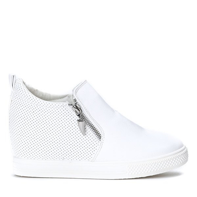 Bílý skluz na vnitřní klín Camerrone - obuv 1