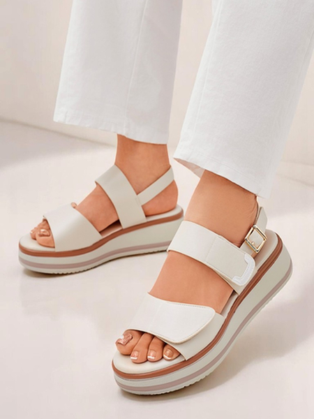 Royalfashion Dámske sandále s hrubšou podrážkou Tulipp