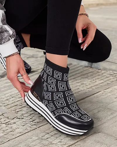 Royalfashion Dámske športové vysoké tenisky Lori