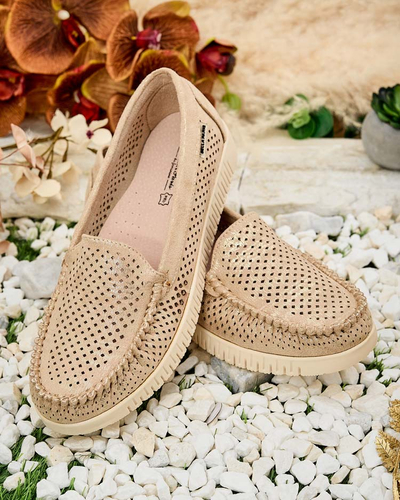 Royalfashion Dámske ažurové mokasíny Nafis