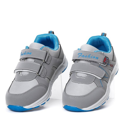 šedé chlapecké boty Caltagira - Obuv 1