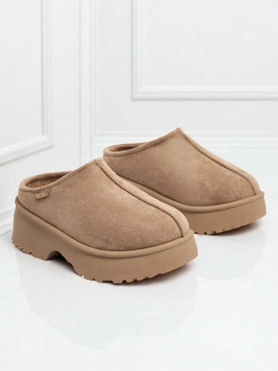 Kratki ženski škornji a'la za sneg s krznom Noelina