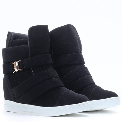 Czarne sneakersy Jane - Obuwie