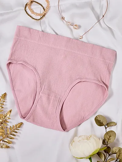 Royalfashion Dámske pruhované nohavičky PLUS SIZE