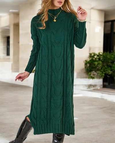 Royalfashion Dámske svetrové šaty