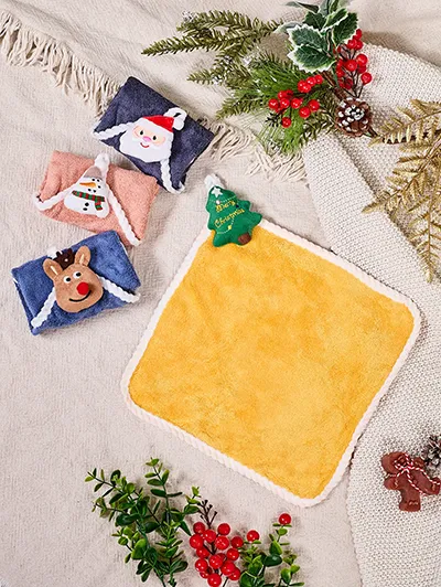 Royalfashion Sada vianočných uterákov šťastné Vianoce