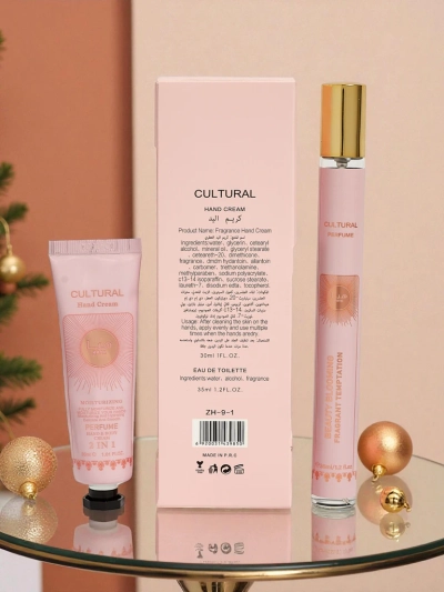 Zestaw Inspirowana Damska woda perfumowana & krem do rąk Rosie Arab