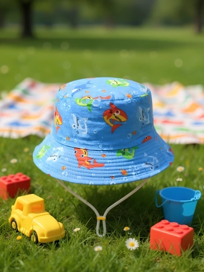 Royalfashion Detský klobúk Bucket Farebný Bucket