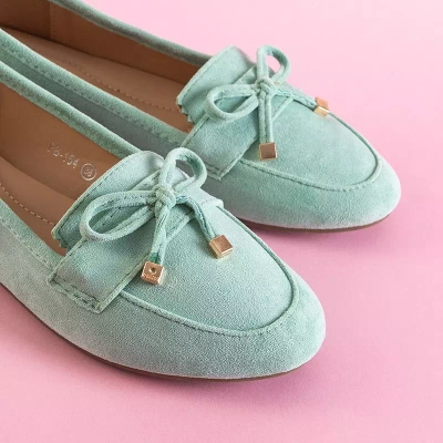 OUTLET Dámske mokasíny s mašličkou Gasioa - Topánky