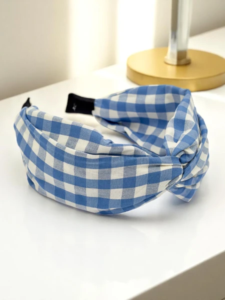 Royalfashion Károvaná čelenka Claras