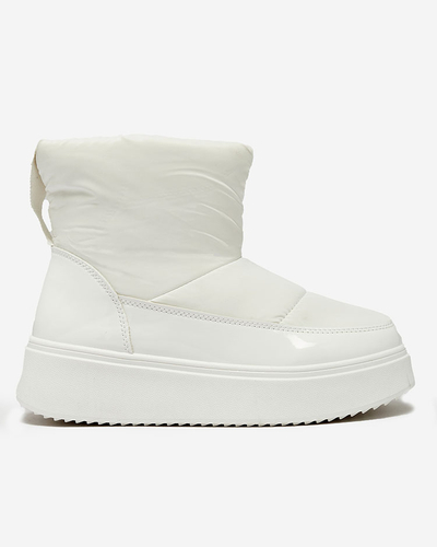 Royalfashion White Maderta dámske snehové topánky