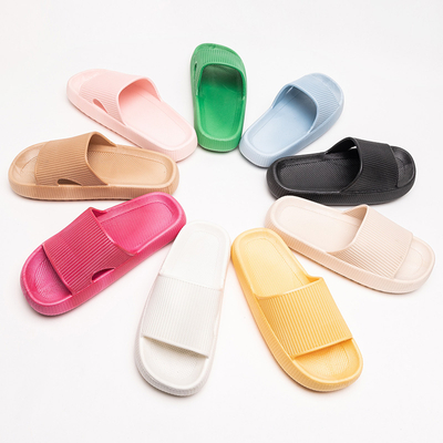 Modré gumené papuče s razbou Olinda - Obuv