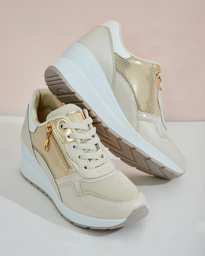 Royalfashion Dámske športové tenisky na mačacej koži Nentas