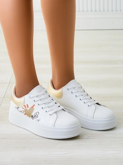 Royalfashion dámske platformové tenisky s potlačou Alcape