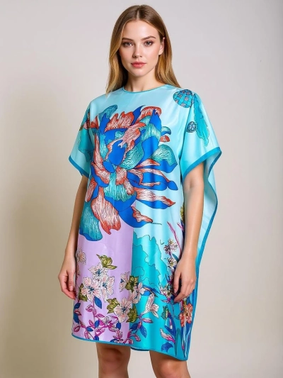 Pareo Callista Royalfashion – pisana univerzalna obleka iz poliestra