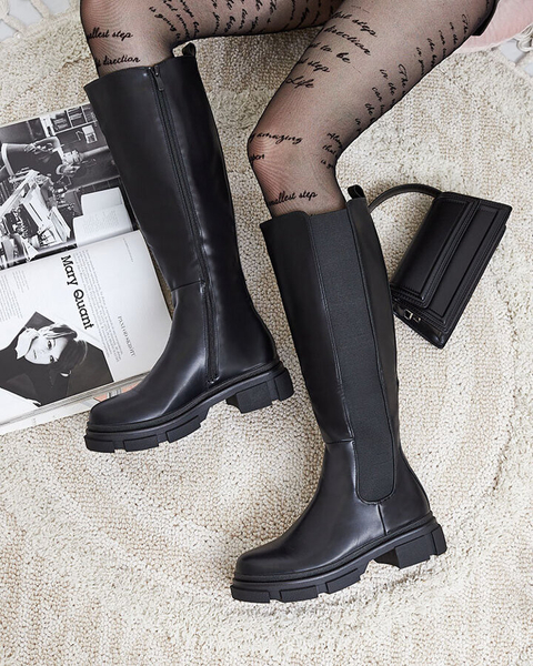 Royalfashion Klasické dámske čižmy Slyssa