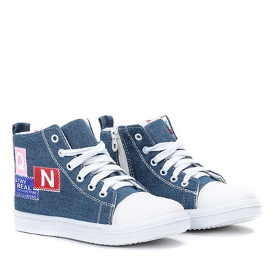 Dětské modré tenisky Disey - Obuv 1