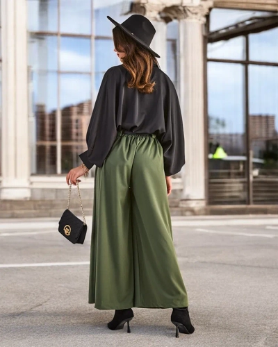 Royalfashion Dámske široké nohavice