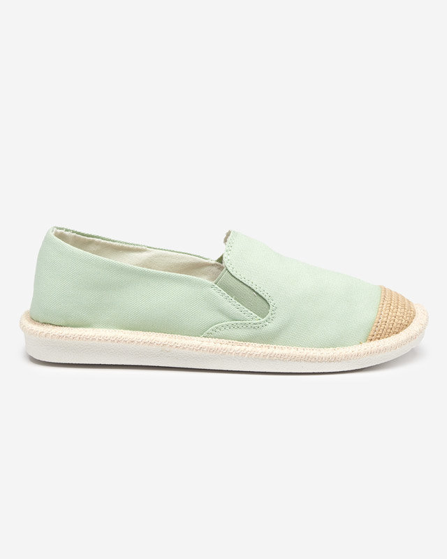Mentové dámske espadrilky Joll- Footwear