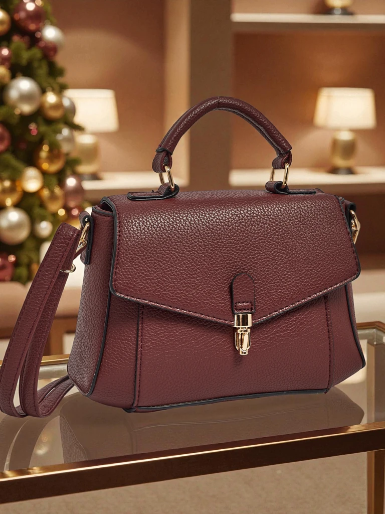 Majhna ženska torbica iz eko usnja Fioren