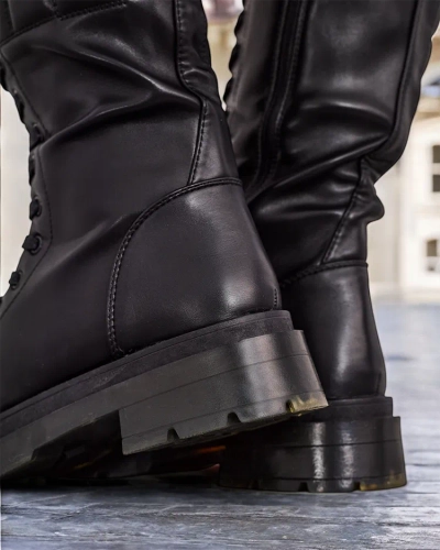 Royalfashion Dámske čižmy s pracky Ominoc