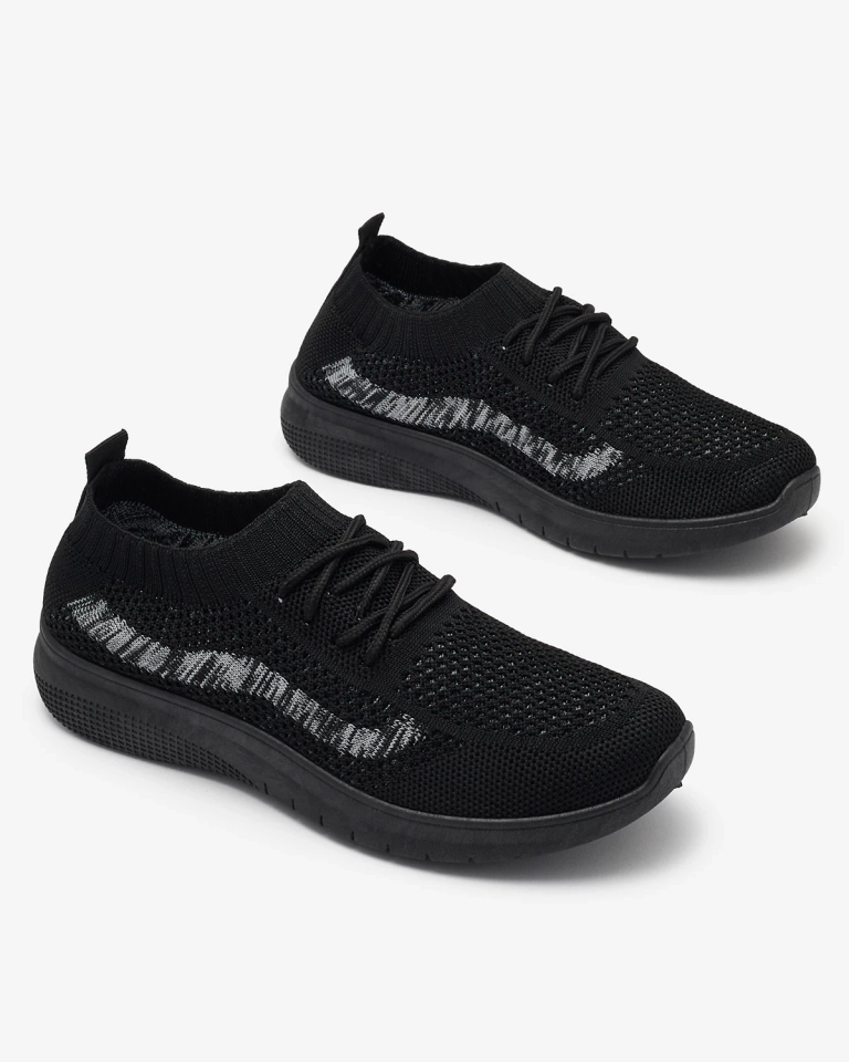 Čierna dámska textilná športová obuv Fiabom- Obuv