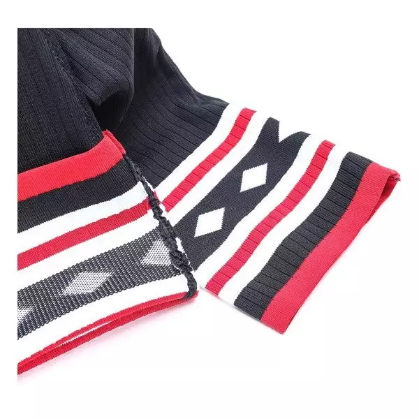 OUTLET Čierne čižmy a'la plochá ponožka Salvia- Topánky