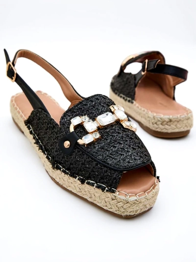 Royalfashion Dámske espadrilky s odopnutou špičkou