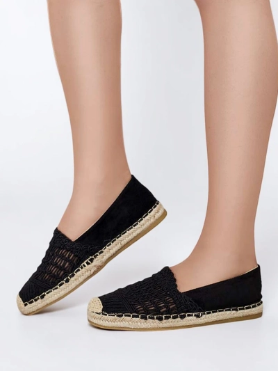 Royalfashion Ažurové dámske espadrilky Cetillad