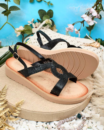 Royalfashion Dámske sandále Elova Zirconia