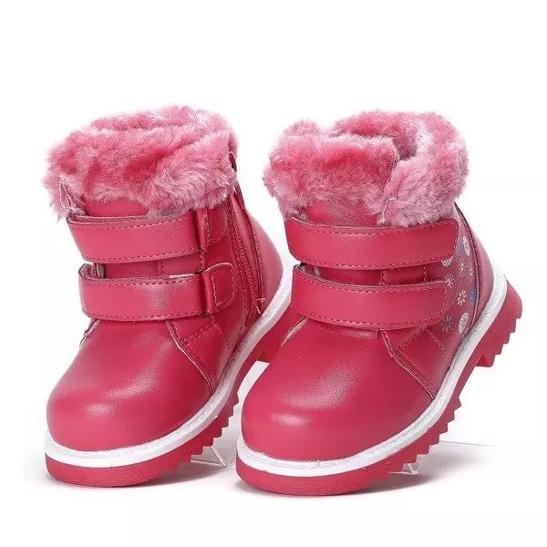 OUTLET Červené dievčenské topánky Luna - Topánky