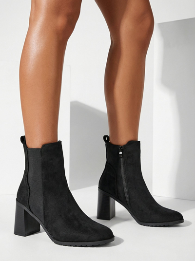 Dámske kotníkové čižmy s opätkom Royalfashion Enotto