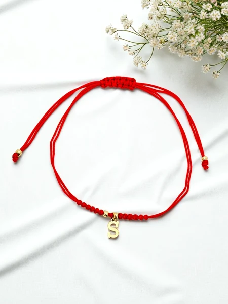 Dámsky náramok s písmenom S