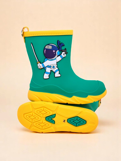 Royalfashion detské gumáky s astronautom Cosmos Boy