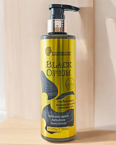 Luxelux Parfumovaný telový balzam Black Opium 220 g