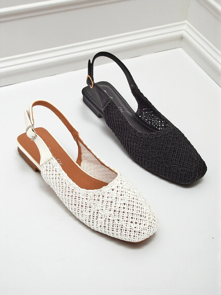 Royalfashion Ženski sandali z odprto peto Breeze Woven