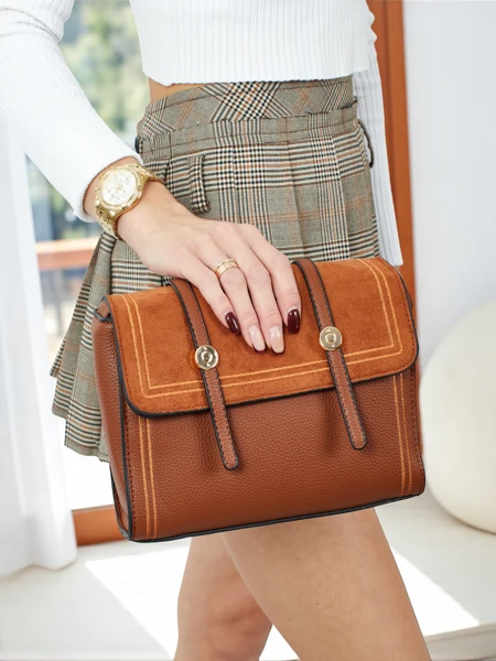 Majhna ženska torbica iz eko usnja Elore