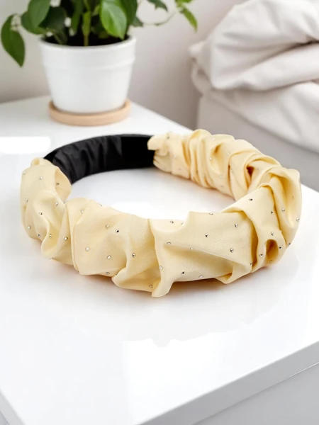 Royalfashion Saténová čelenka do vlasov Bianca