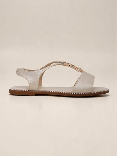 Royalfashion Ženski sandali z okrasnimi paščki Siena Glow