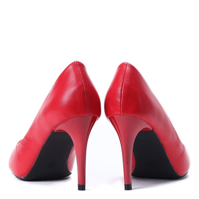 Czerwone szpilki Caroline - Obuwie